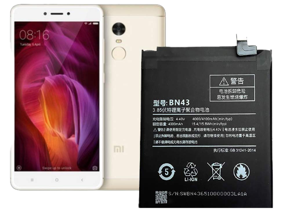 Xiaomi Redmi Note 4– Model BN43 Mobile phone battery | Buy Online in Pakistan