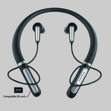 Sports Neckband – Wireless Bluetooth Neckband with Sweat-Resistant Design,Built-in Mic & Long Battery Life