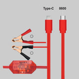 CHEMTA 2X (3-in-1) Fast Charging Cable – Type-C, iPhone & Micro USB