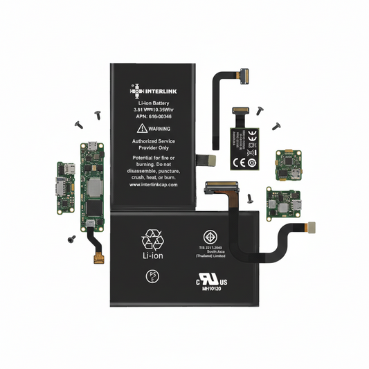 iPhone X Battery (2726 mAh) Original Quality Battery Apple-Grade Cell