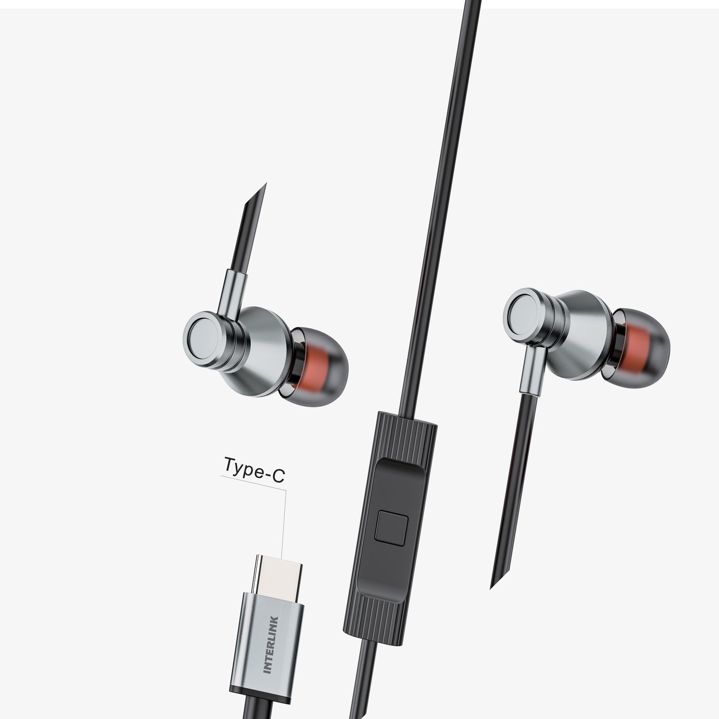 PRIME PLUS Handsfree – Type-C Earphones with HD Mic