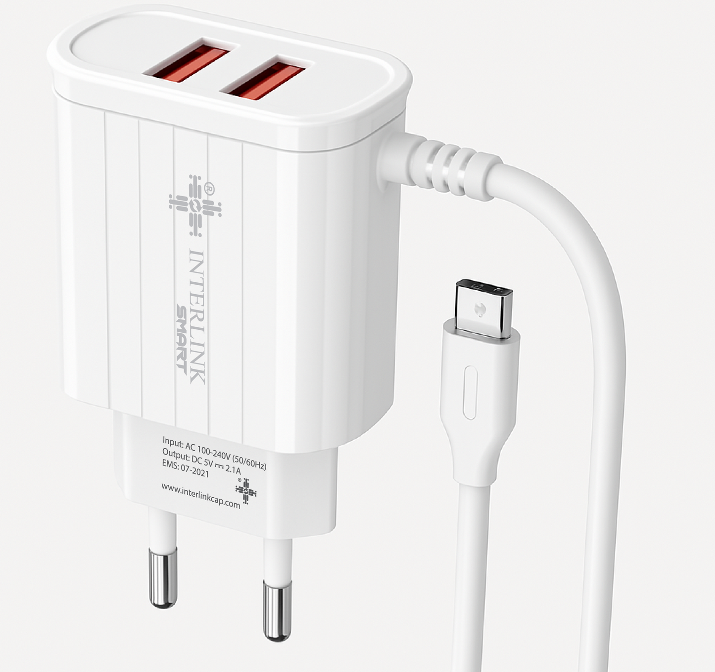 SMART CHARGER 2.1A – Economical Fast USB Wall Charger