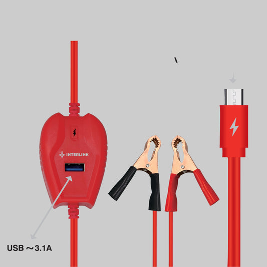 ULTRA PRO CHEMTA / N97 3.1A Type-C Cable – Made for 12V Batteries
