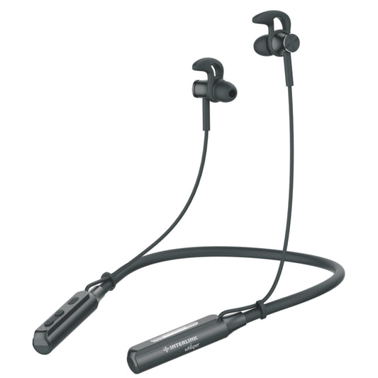 Whisper Neckband – Wireless Bluetooth Neckband with Built-in Mic & Flexible Design