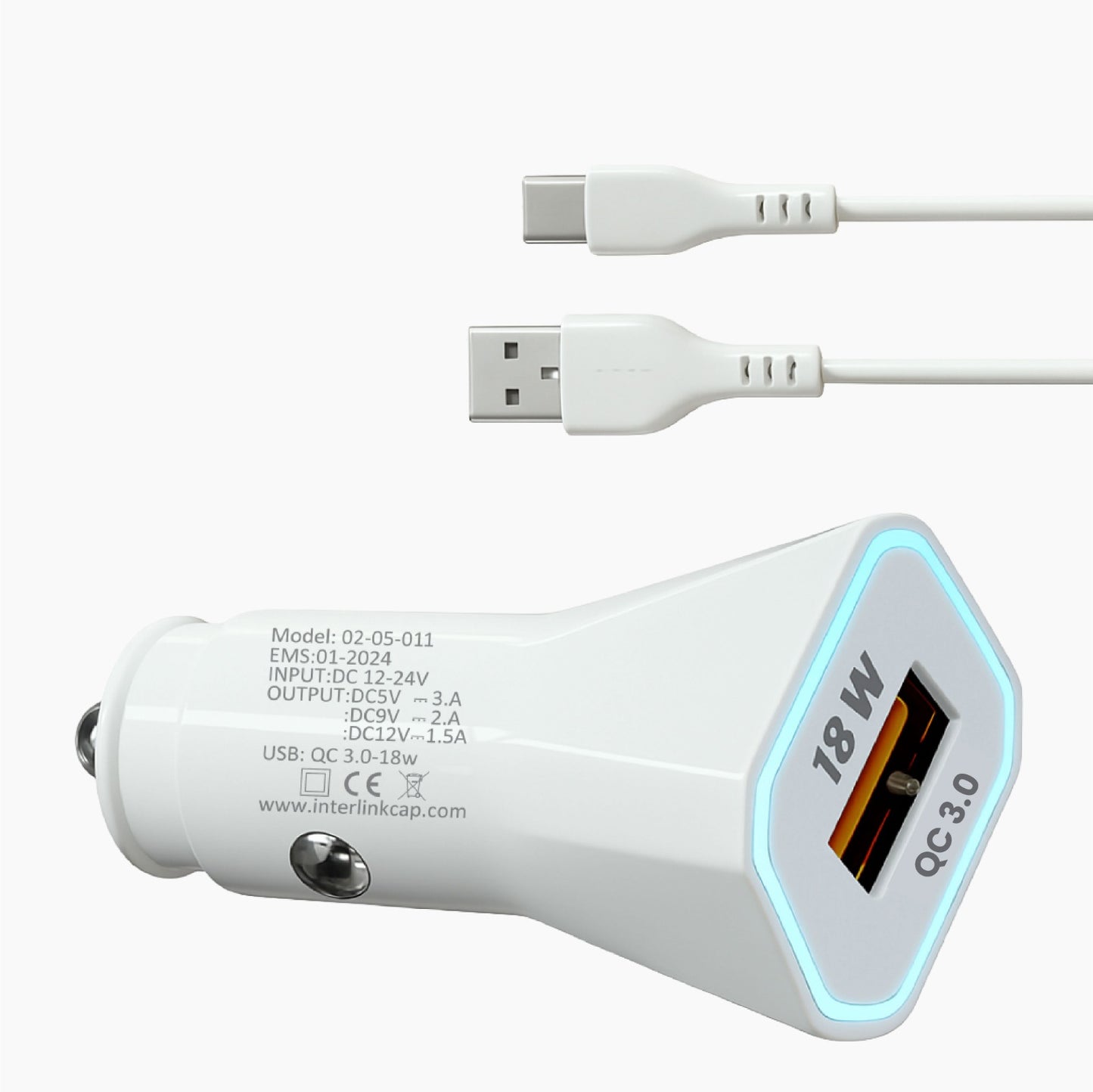 ELITE PLUS 18W Car Charger – Fast & Reliable USB Car Adapter