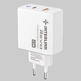 REVO 45W Fast Charger | Dual USB & Type-C for Phone & Laptop/MacBook