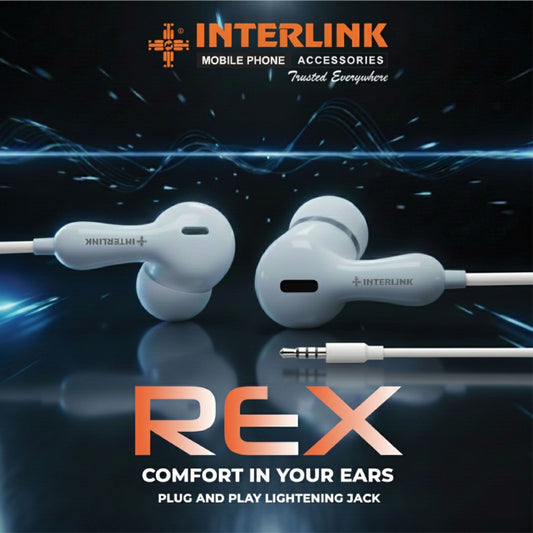 REX Handsfree – Clear sound,Deep bass , Ideal for Music & Calls