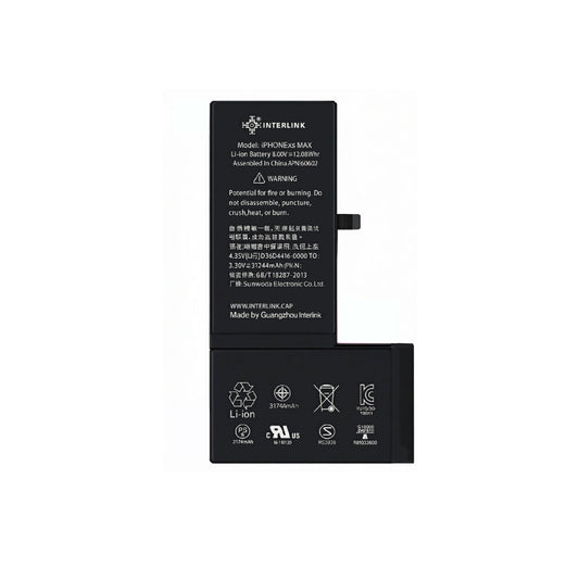 iPhone XS Max Battery 3174 mAh, Original Quality Battery Apple-Grade Cell