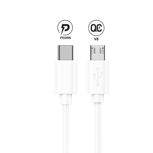 VOLT 30W Clamp Charger | PD Support, 3.0A & Dual USB (Type-C + Micro)