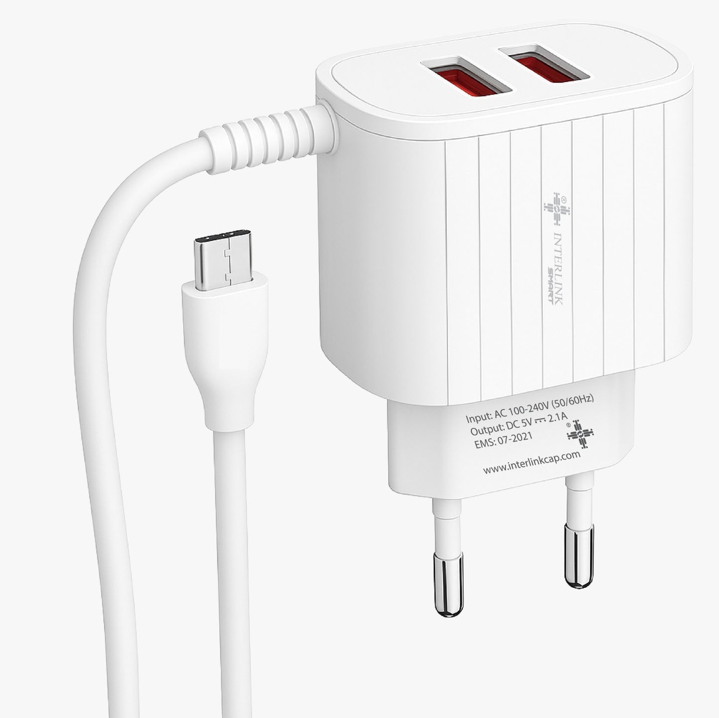 SMART CHARGER 2.1A – Economical Fast USB Wall Charger