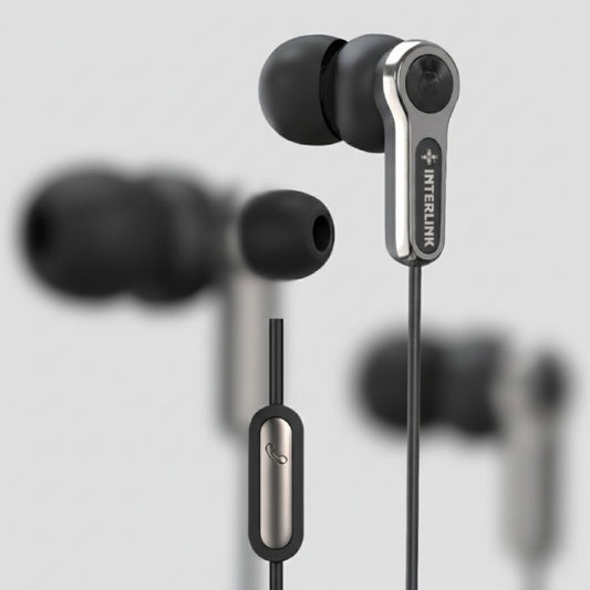 Trek Handsfree-Clear Wired Calls, Hi-fi Sound, Premium Design with HD Mic