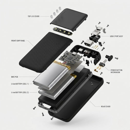 ECO PowerBank 10000mAh – Compact, Efficient & Fast Charging Power Solution