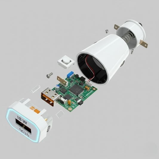ELITE PLUS 18W Car Charger – Fast & Reliable USB Car Adapter
