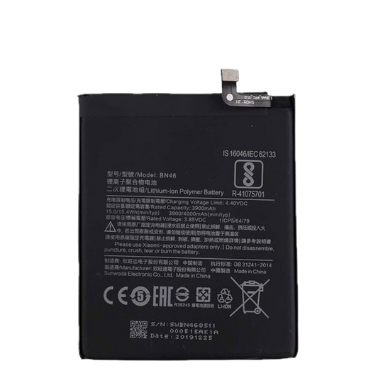 Xiaomi Redmi 7, Redmi Note 8- Model BN46 Mobile phone battery