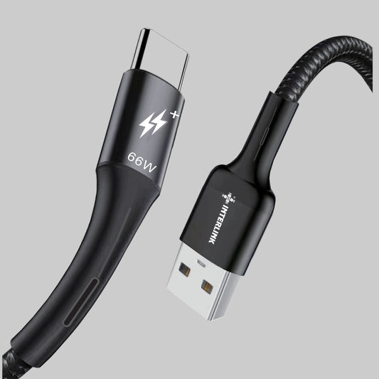 STARK Type-C Cable 66W – 3.5A Super VOOC Flash Charge
