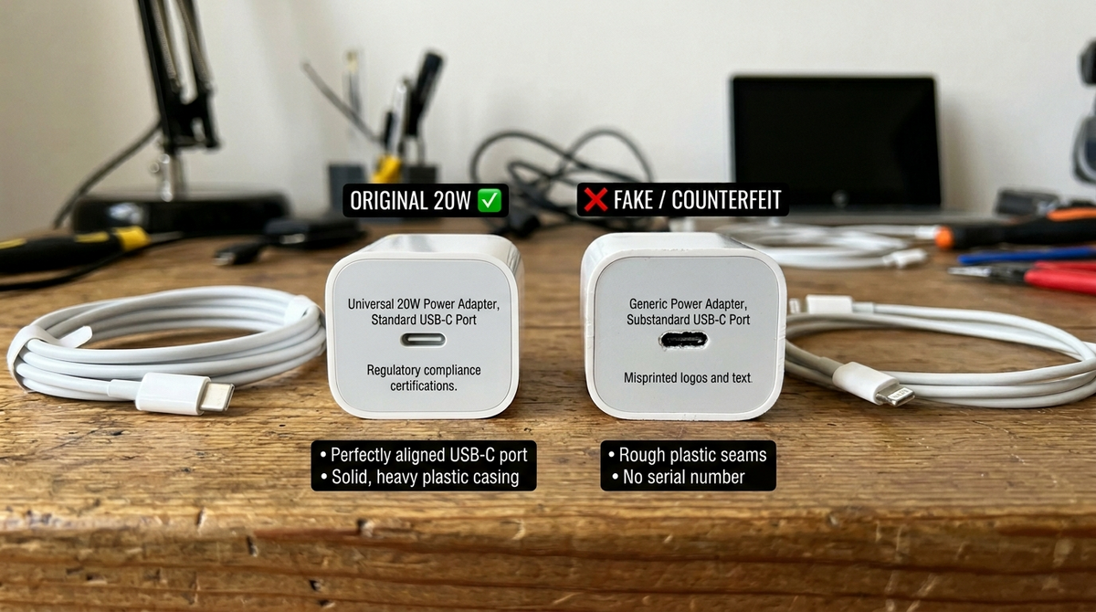 Original vs Fake Chargers in Pakistan: How to Spot the Difference