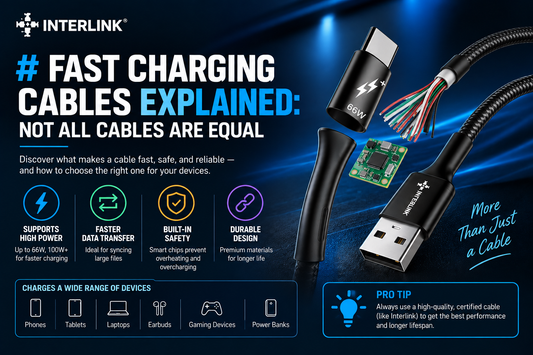 Fast Charging Cables Explained: Not All Cables Are Equal