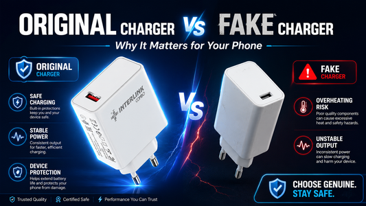 Original vs Fake Charger