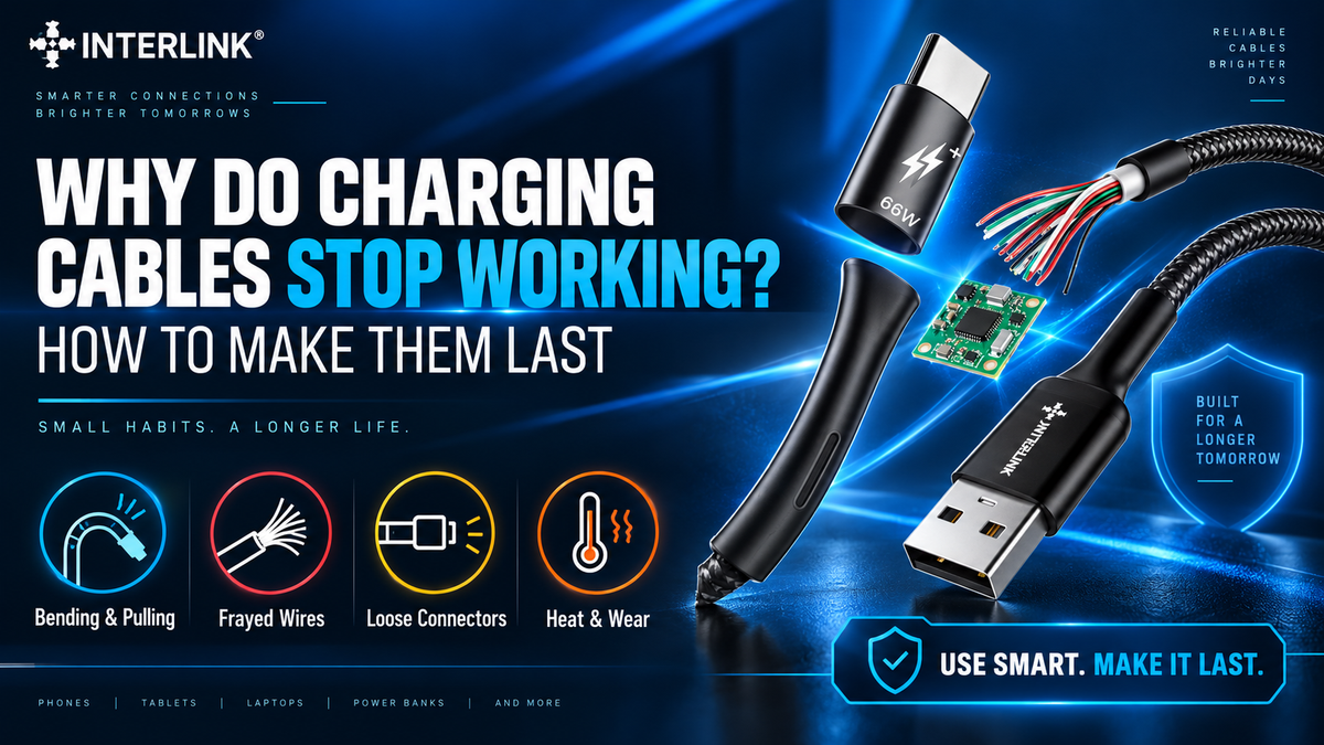 Why Do Charging Cables Stop Working and How to Make Them Last