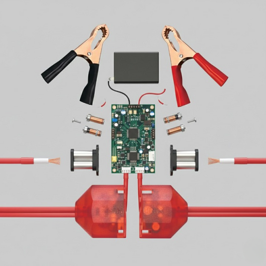 2X PRIME CHEMTA Type-C Cable – 2.1A for 12V Batteries