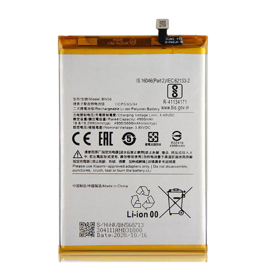 Xiaomi Redmi 9A– Model Mi BN56 Mobile phone battery