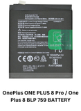 OnePlus 8 Pro – Model BLP-759 Mobile phone battery | Buy Online In Pakistan