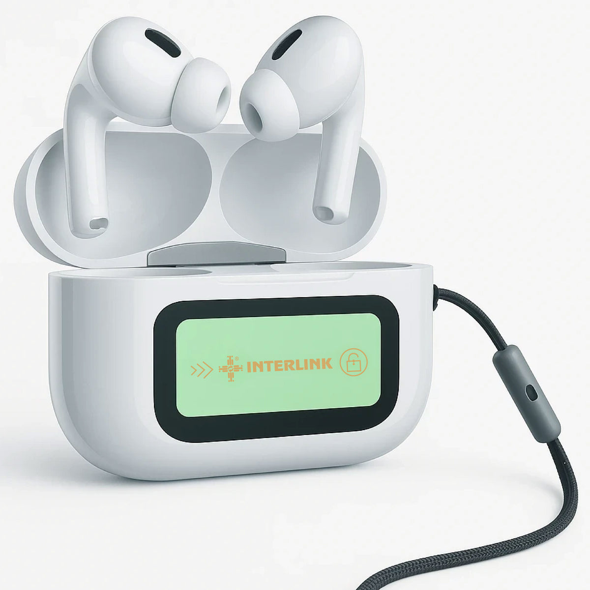 Interlink Touch AirPods — TWS Earbuds LED Display | Buy Online Pakistan