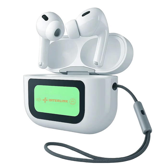 Interlink Touch AirPods — TWS Earbuds LED Display | Buy Online Pakistan