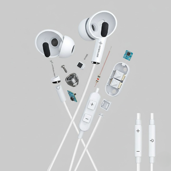ELITE iPhone Pro Max Handsfree – Premium In-Ear Design & HIFI Stereo Sound