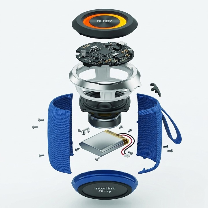 Glory Bluetooth Speaker – 8 Hours Playtime & Wireless Pairing