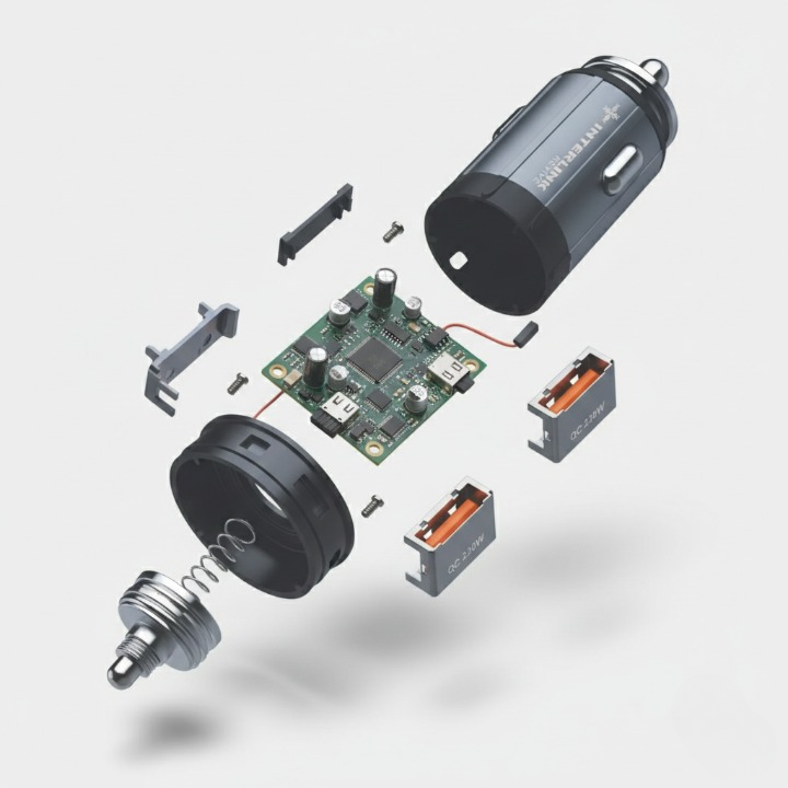 Interlink REVIVE 30W PD Car Charger Dual Port — Buy Pakistan