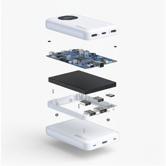 Bravo Power Bank 10000mAh 22.5W – Super Fast Charging Dual USB Portable Smart, Lightweight, and Reliable Backup