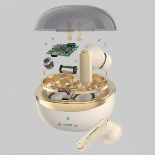 Interlink EVO Pods — ANC Wireless Earbuds 8H Playtime | Pakistan