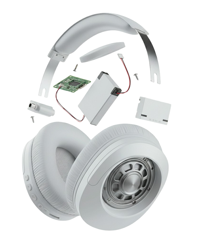 Pioneer Premium-Level Wireless Headphones | 15 H Playtime, ENC supports Buy Online in  pakistan