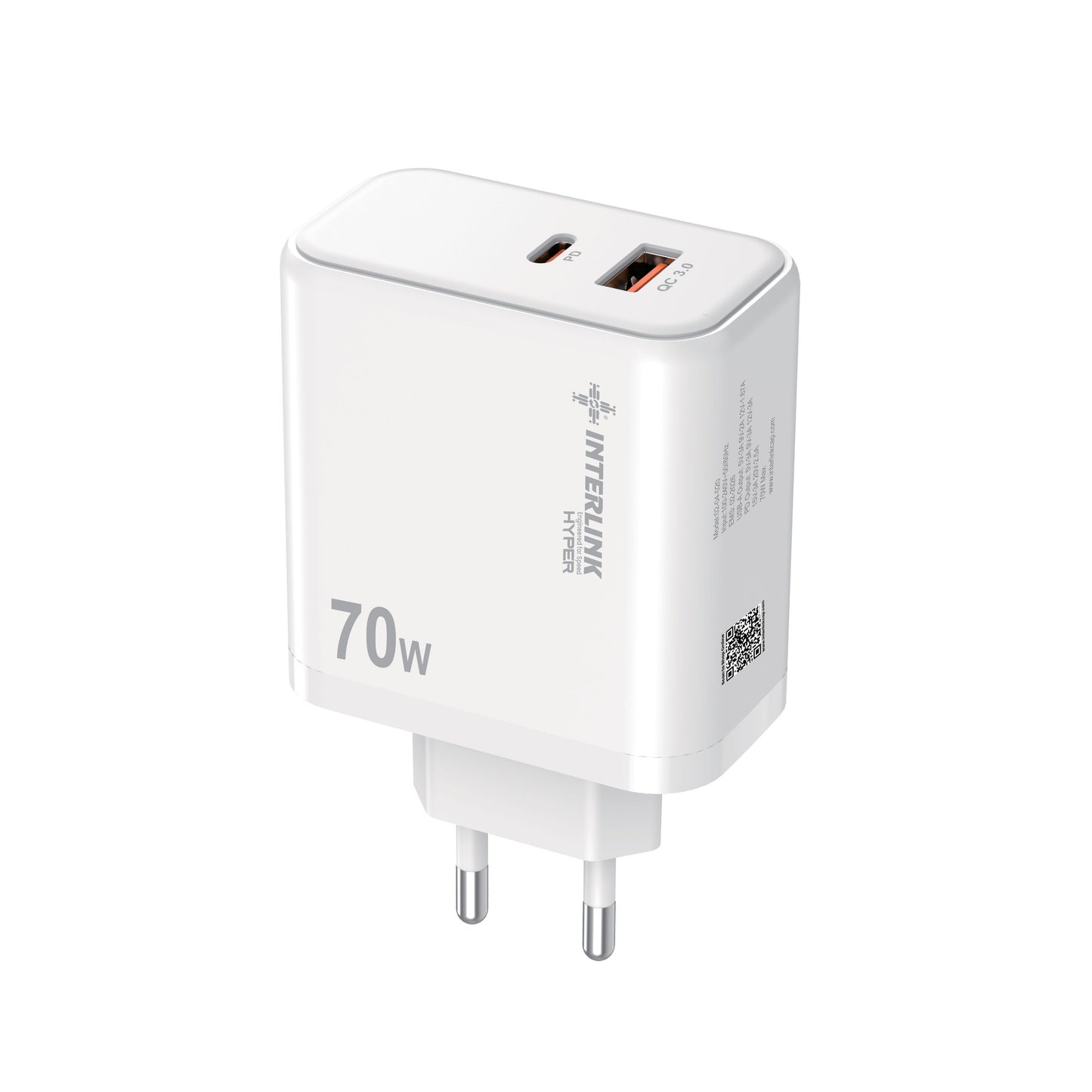 Hyper 70 Watt white adopter