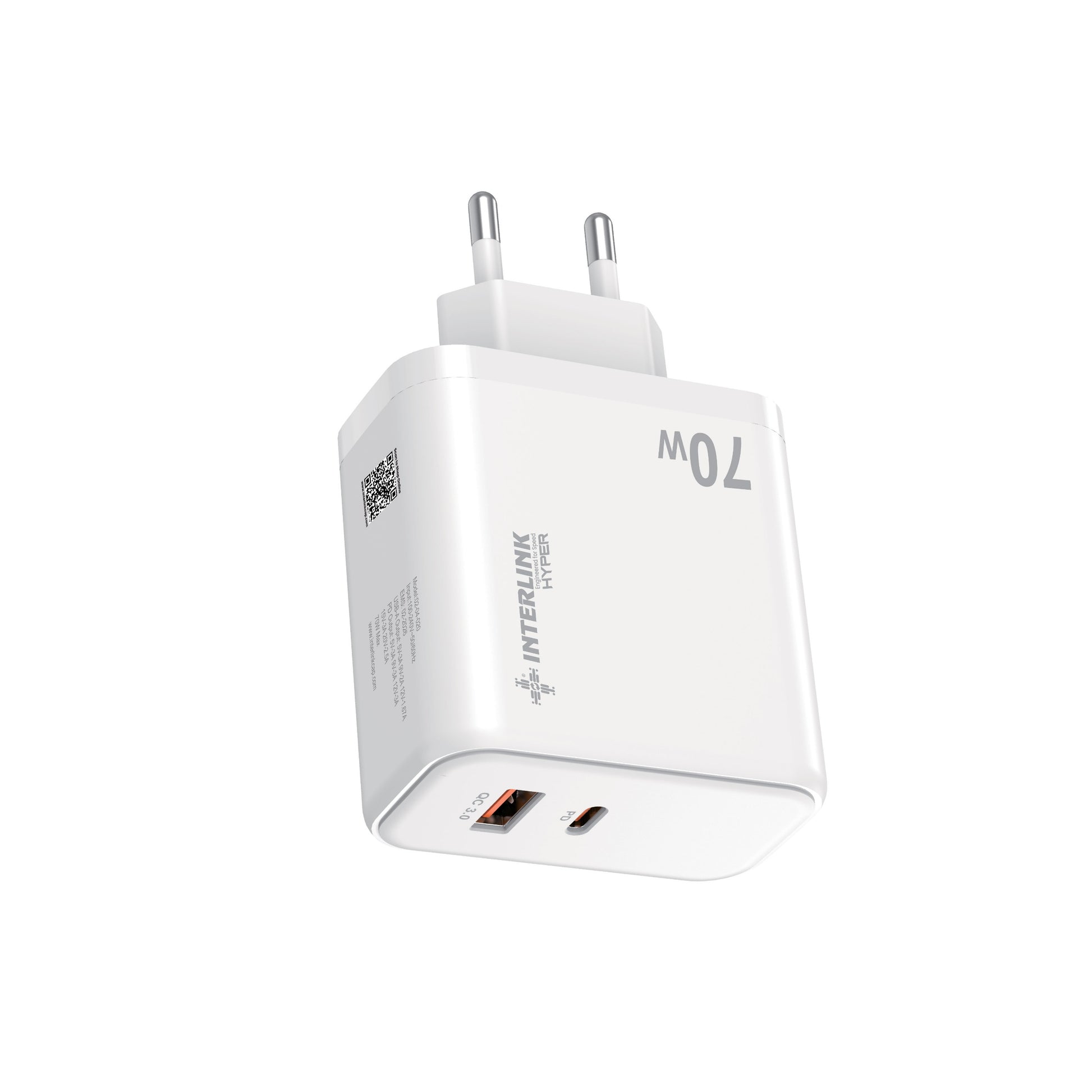 70w fast charger


dual port usb c charger


usb a and usb c adapter


hyper charger


fast charging adapter


compact wall charger


pd fast charger


smart power adapter


travel fast charger


interlink charger

