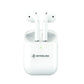 Airpod 1st gen White wireless earbuds with charging case on a white background, featuring the Interlink brand.
