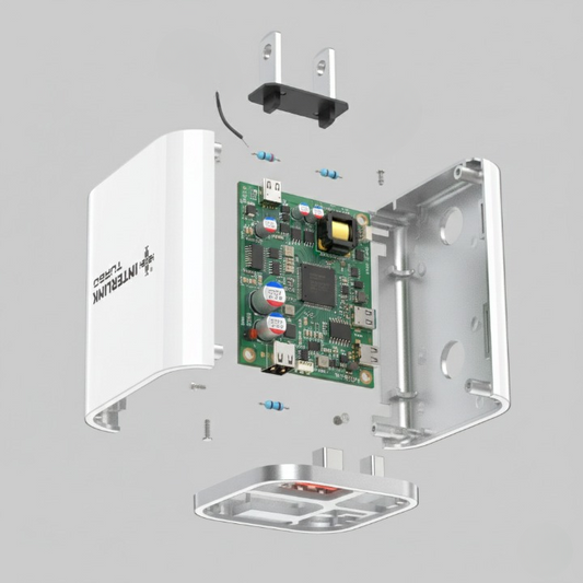 Interlink Turbo 22.5W Dual Port Fast Adapter — Buy Pakistan