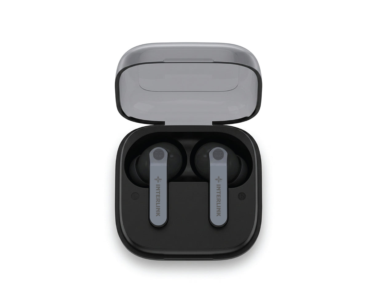 Interlink NEXA Wireless Earbuds with Type-C Charging and Stylish Modern Design