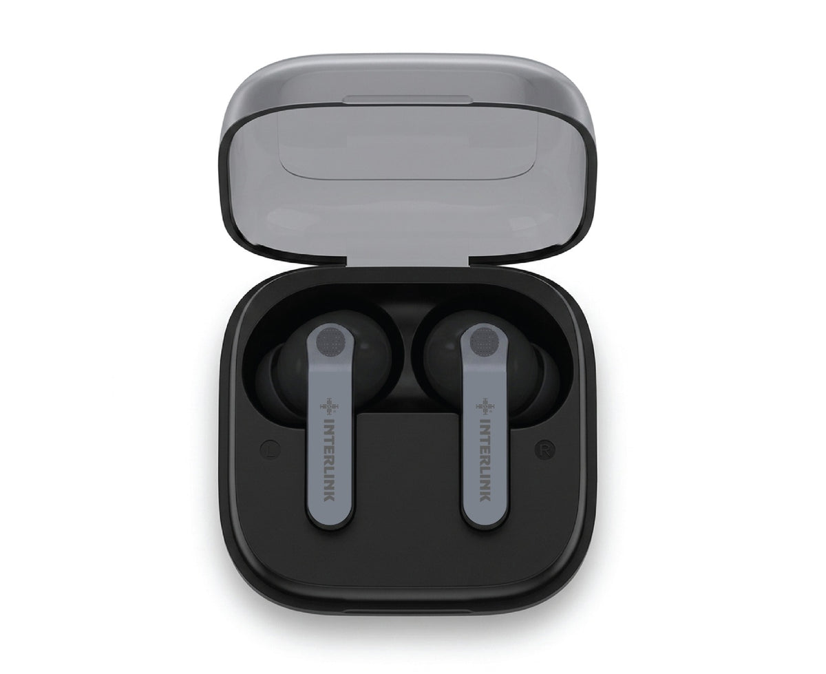 Interlink NEXA Wireless Earbuds with Type-C Charging and Stylish Modern Design

