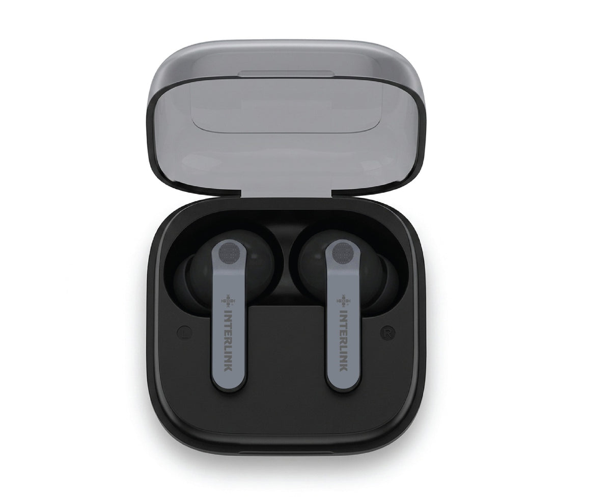 Interlink NEXA Wireless Earbuds with Type-C Charging and Stylish Modern Design

