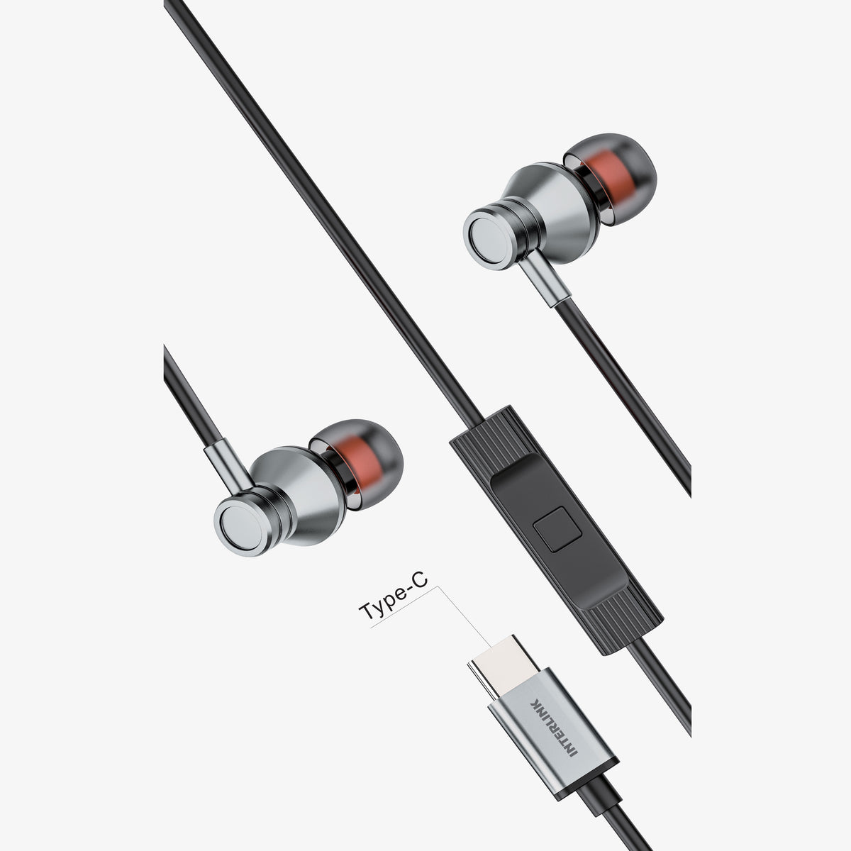 PRIME PLUS Handsfree – Type-C Earphones with HD Mic | Designed For Latest Type C phones