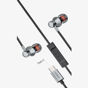 PRIME PLUS Handsfree – Type-C Earphones with HD Mic | Designed For Latest Type C phones