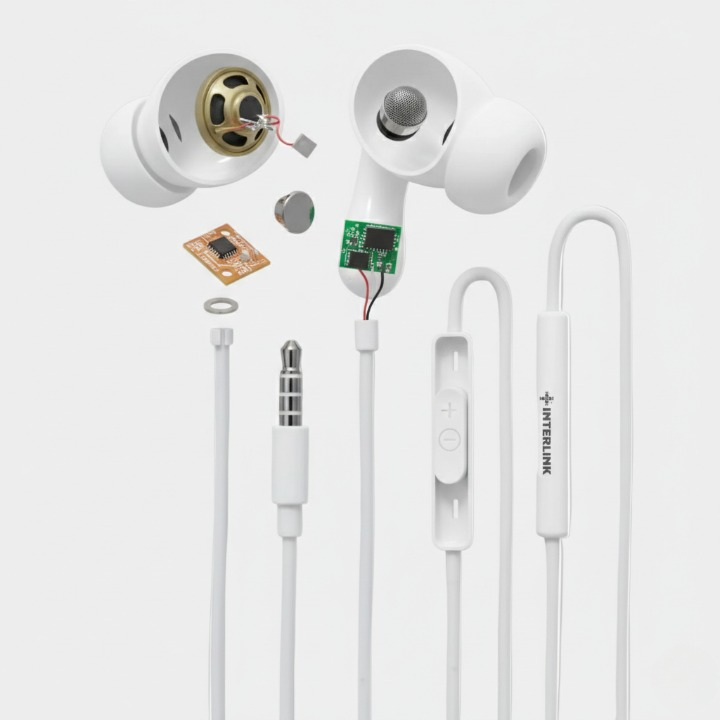 REX Handsfree Clear Sound Deep Bass Earphones Pakistan