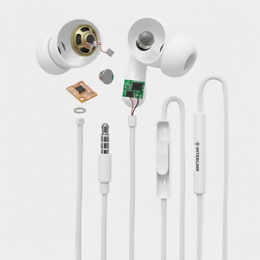 REX Handsfree Clear Sound Deep Bass Earphones Pakistan