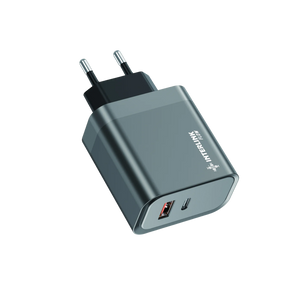 Interlink Flow 35W Dual Port Fast Charging Adapter | Type-C + USB-A | Buy Online in Pakistan