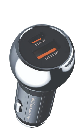Interlink REVIVE 30W PD Car Charger Dual Port — Buy in Pakistan