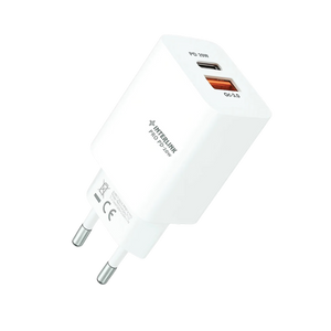 PRO PD Adapter 20W 3.0A – Dual Ports Fast Charger with USB & Type-C Output Buy Fast Charger in Pakistan