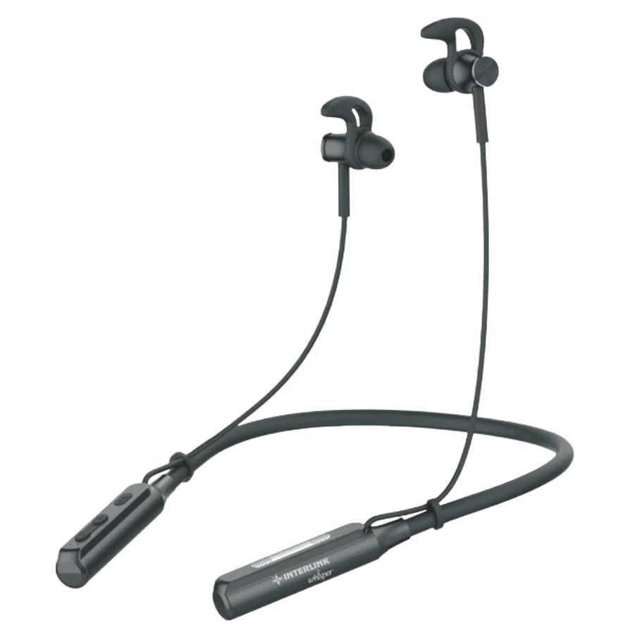 Interlink Whisper Wireless Neckband Earphones — Buy Pakistan