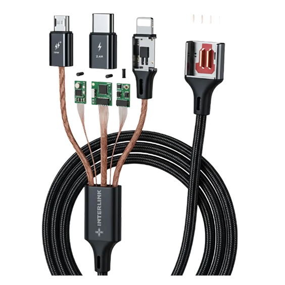 Interlink Powerline 3-in-1 Multi Fast Charging Cable — Buy in Pakistan